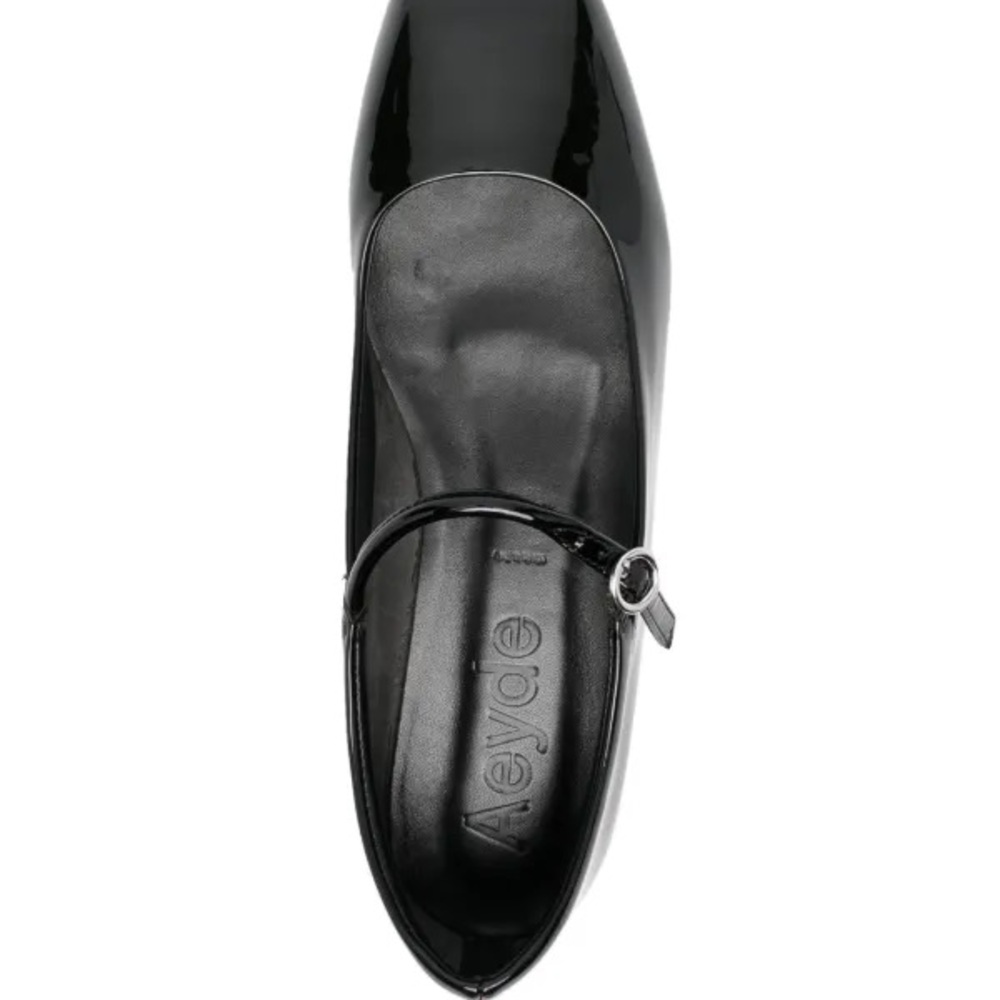 Aeyde Uma Patent Leather Ballerina Ballet Flats Size 39 US 8.5 - Picture 2 of 9
